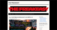 Desktop Screenshot of freakeasy.net